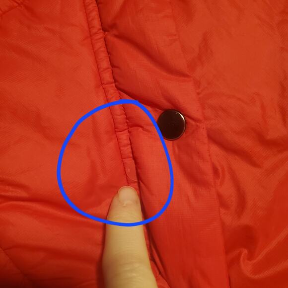 Alpine Design XL Puffer Vest Outdoor Full Zip Nylon Shell Poly Fill TINY FLAWs - Picture 2 of 9